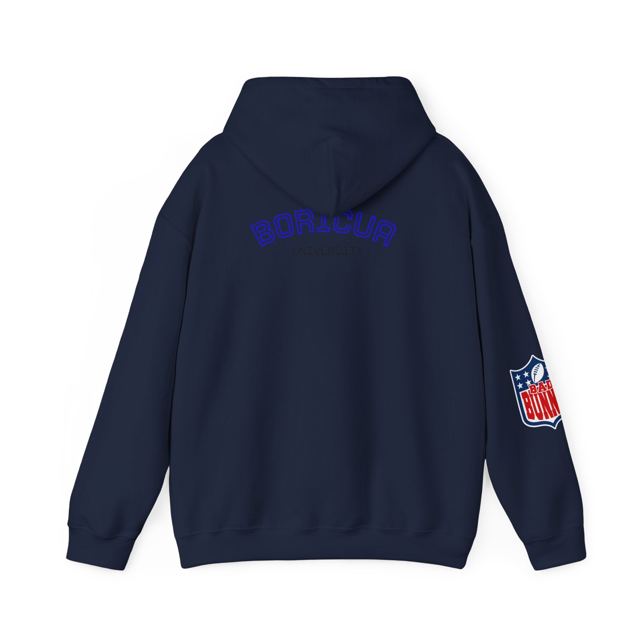 Boricua University Hoodie, Casual Sweatshirt, Unisex Sportswear, Cozy Streetwear, Perfect for Gifting