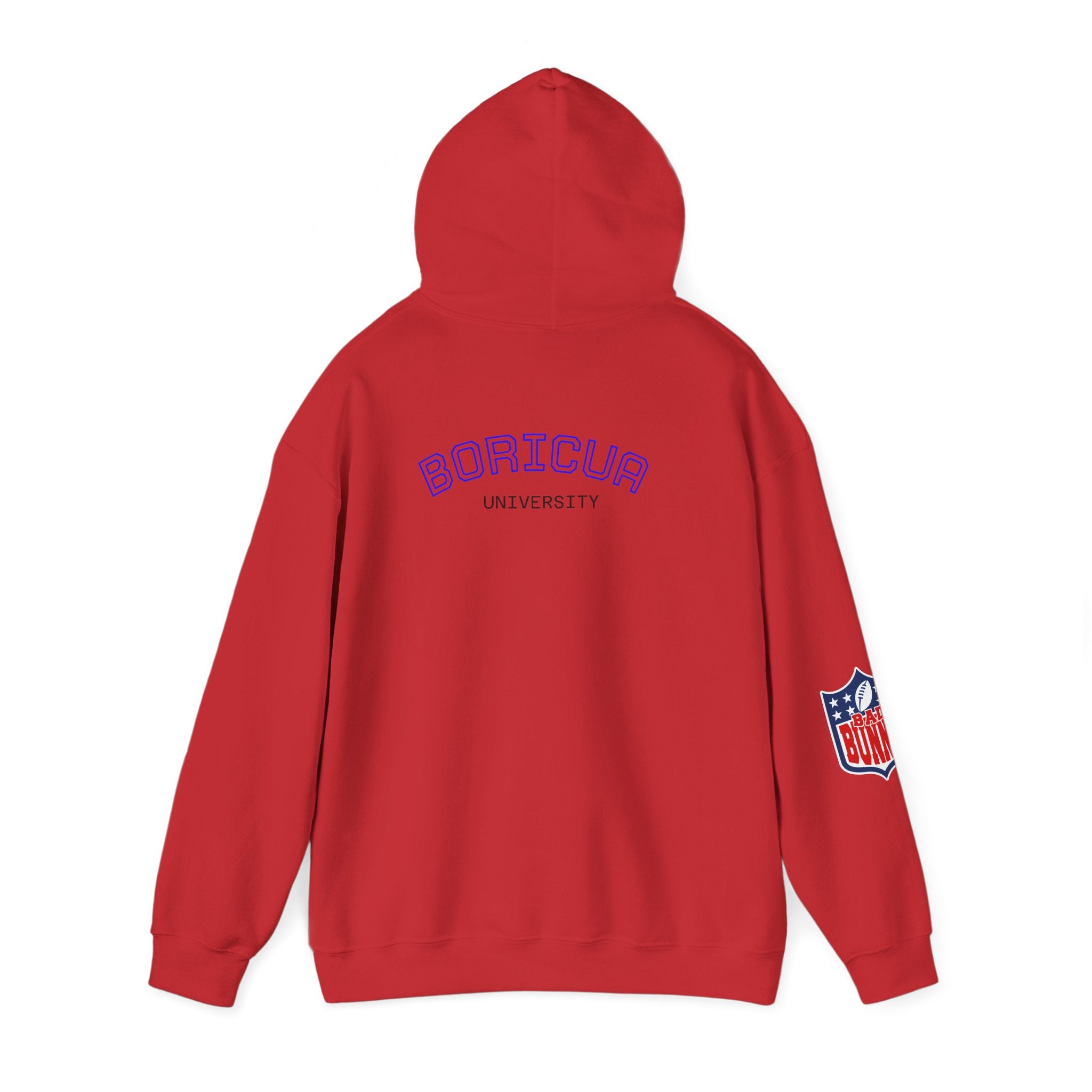 Boricua University Hoodie, Casual Sweatshirt, Unisex Sportswear, Cozy Streetwear, Perfect for Gifting