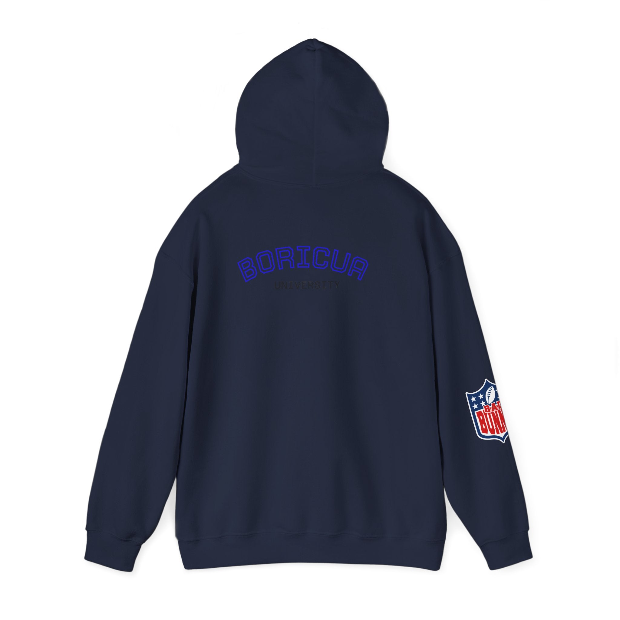 Boricua University Hoodie, Casual Sweatshirt, Unisex Sportswear, Cozy Streetwear, Perfect for Gifting