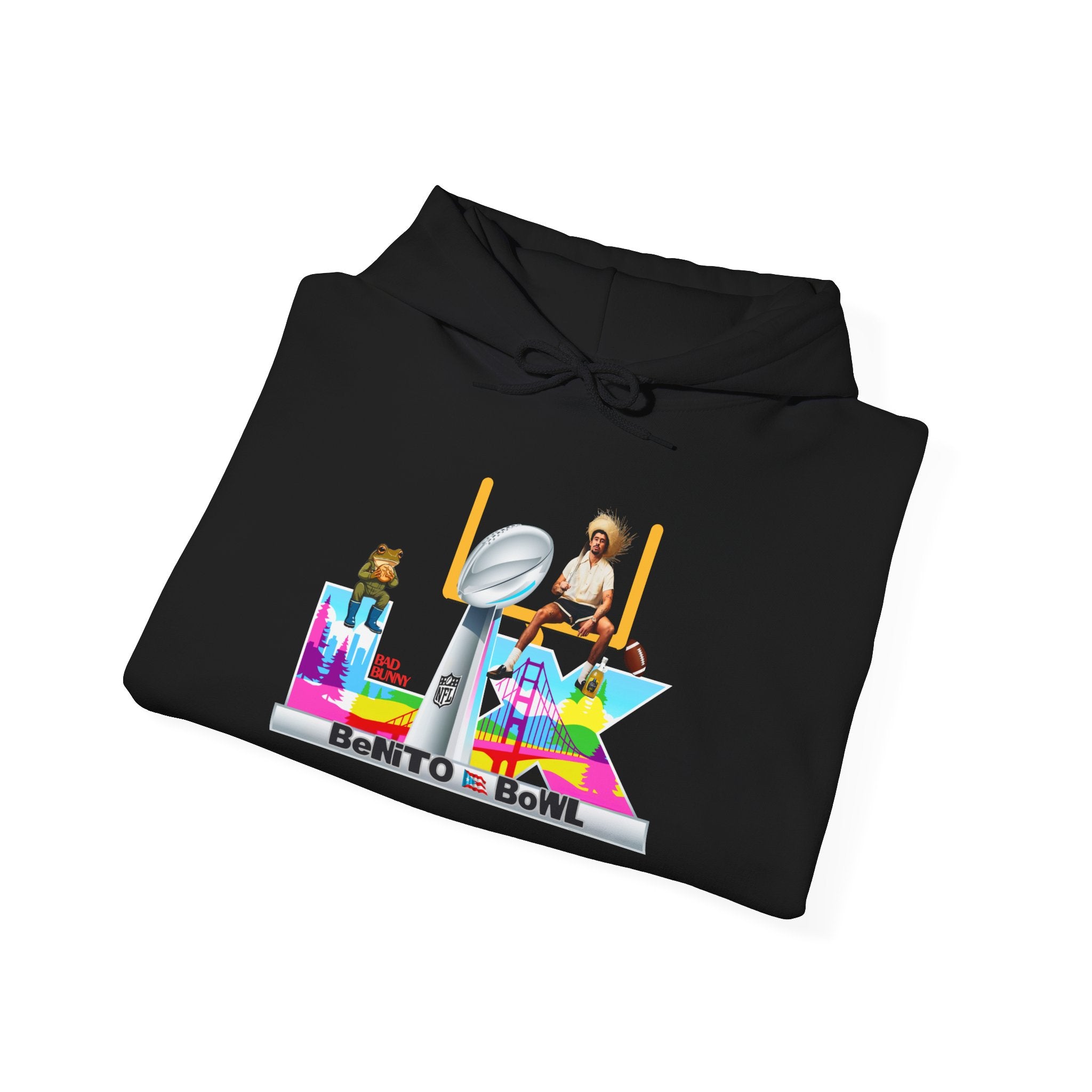 Boricua University Hoodie, Casual Sweatshirt, Unisex Sportswear, Cozy Streetwear, Perfect for Gifting