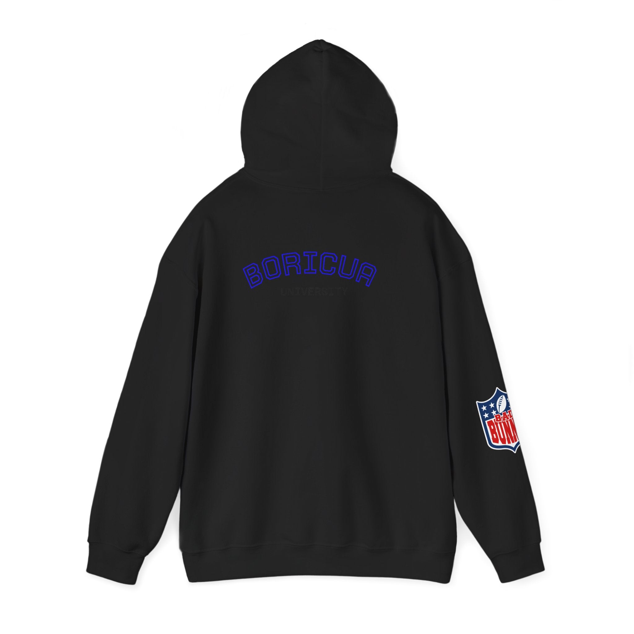 Boricua University Hoodie, Casual Sweatshirt, Unisex Sportswear, Cozy Streetwear, Perfect for Gifting
