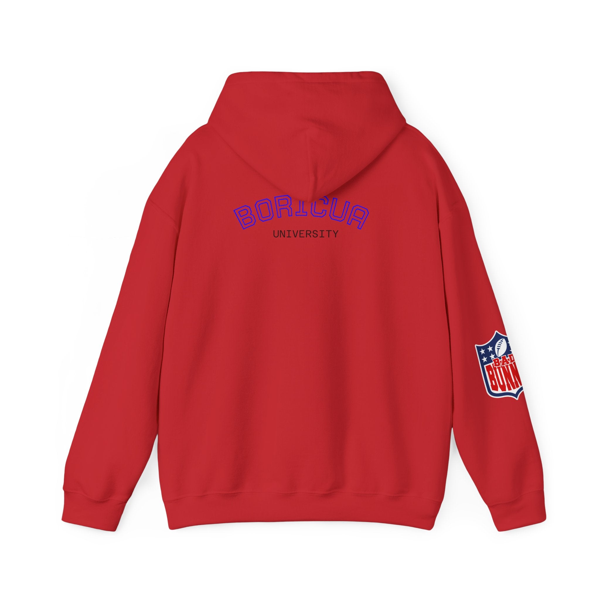 Boricua University Hoodie, Casual Sweatshirt, Unisex Sportswear, Cozy Streetwear, Perfect for Gifting