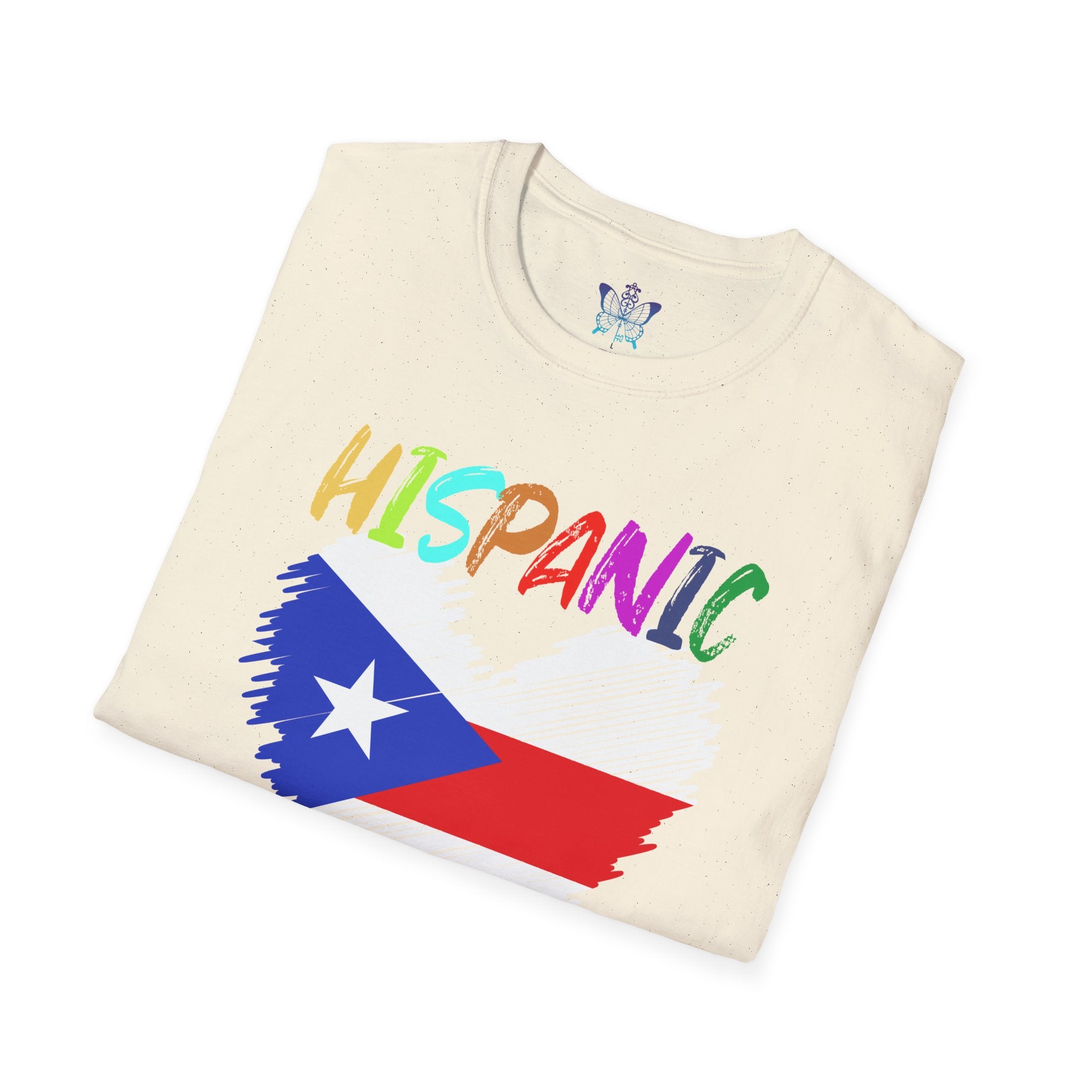 Hispanic Pride Unisex T-Shirt | Softstyle Tee for Celebrations, Cultural Events, Gifts, Birthdays, and Casual Wear