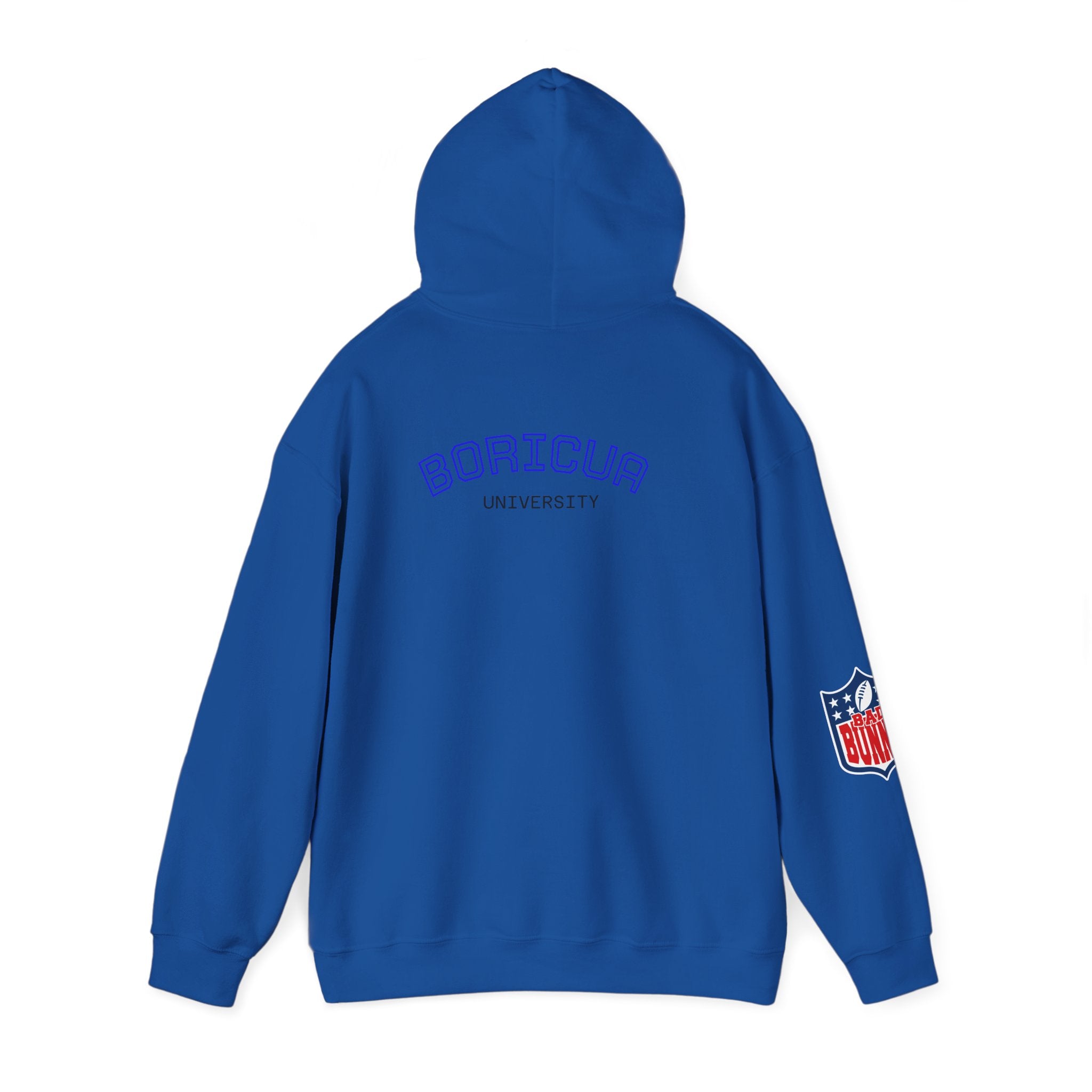 Boricua University Hoodie, Casual Sweatshirt, Unisex Sportswear, Cozy Streetwear, Perfect for Gifting