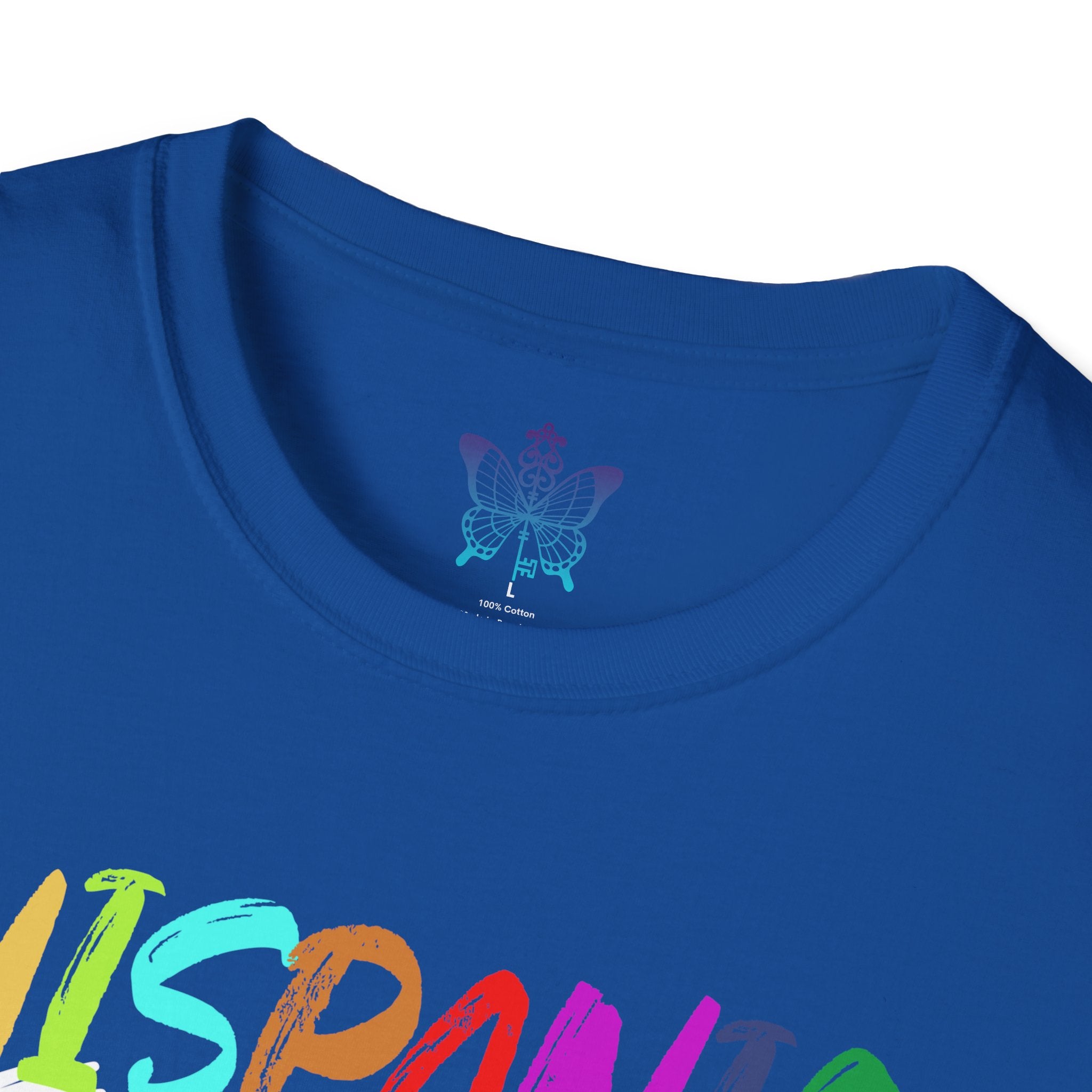 Hispanic Pride Unisex T-Shirt | Softstyle Tee for Celebrations, Cultural Events, Gifts, Birthdays, and Casual Wear