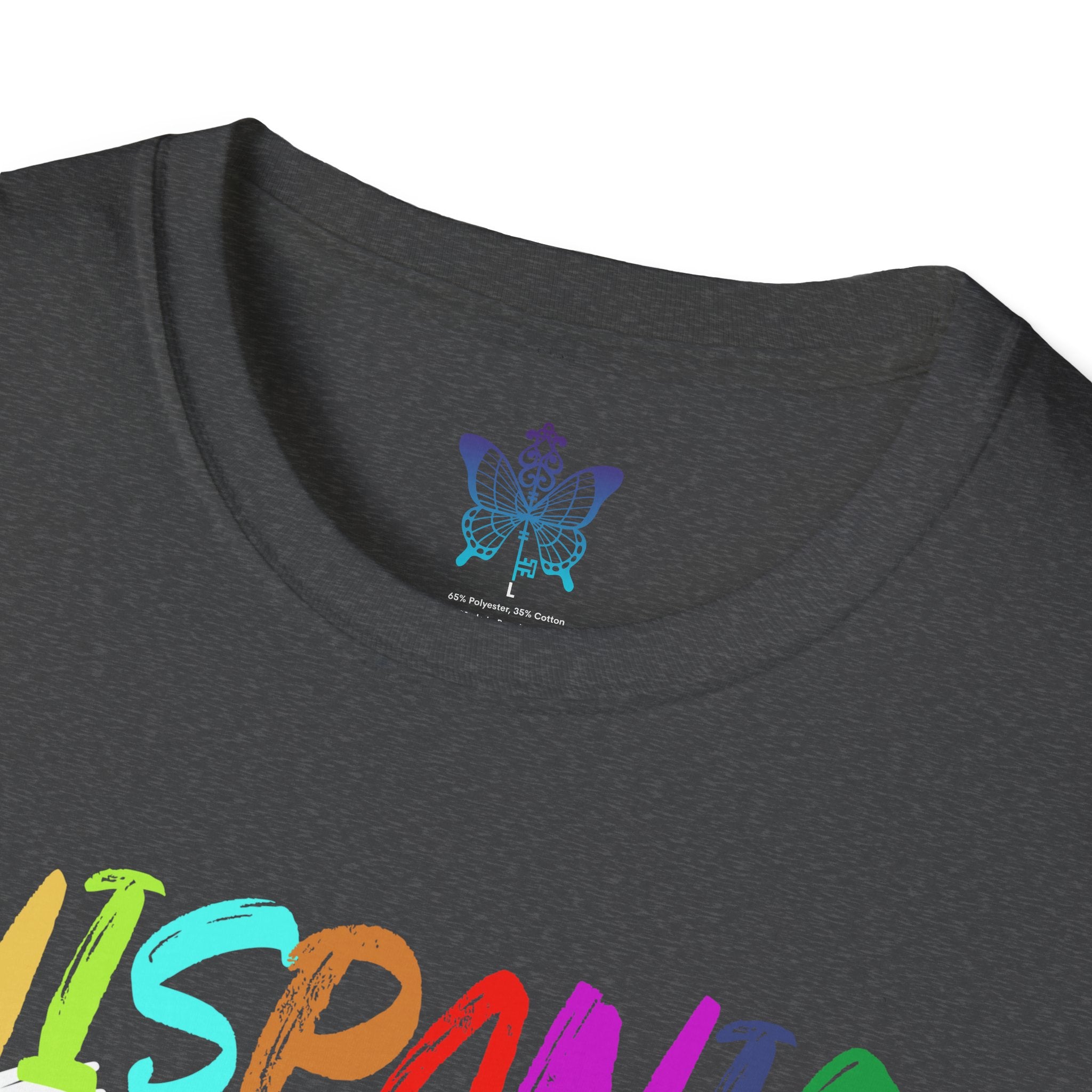 Hispanic Pride Unisex T-Shirt | Softstyle Tee for Celebrations, Cultural Events, Gifts, Birthdays, and Casual Wear