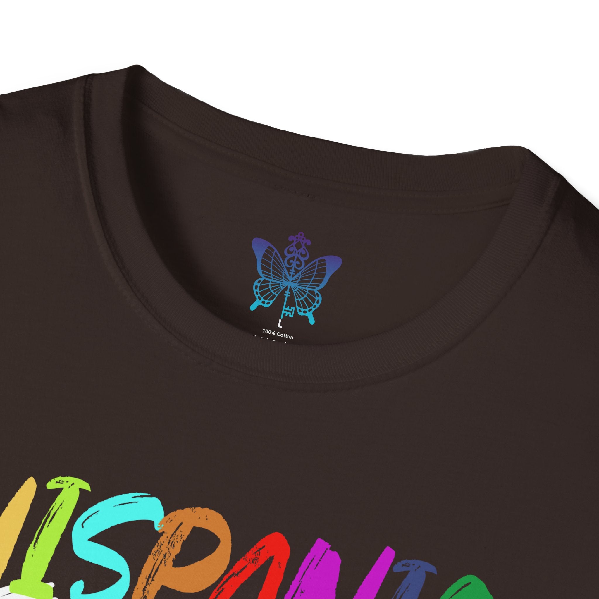 Hispanic Pride Unisex T-Shirt | Softstyle Tee for Celebrations, Cultural Events, Gifts, Birthdays, and Casual Wear