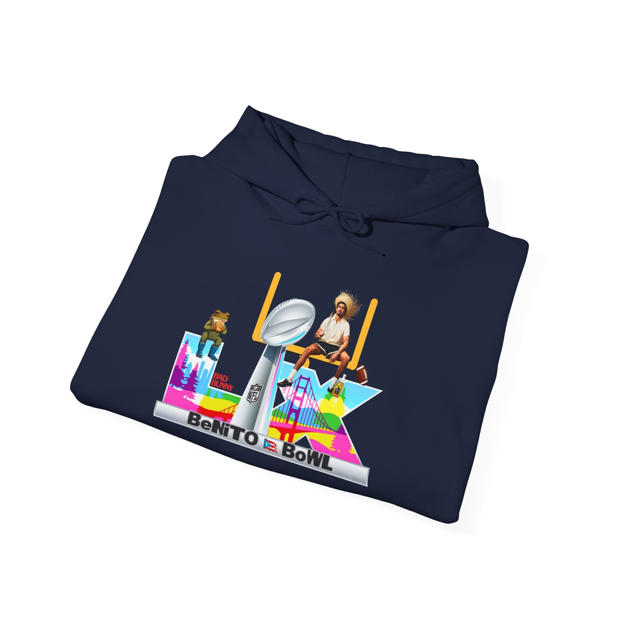 Boricua University Hoodie, Casual Sweatshirt, Unisex Sportswear, Cozy Streetwear, Perfect for Gifting