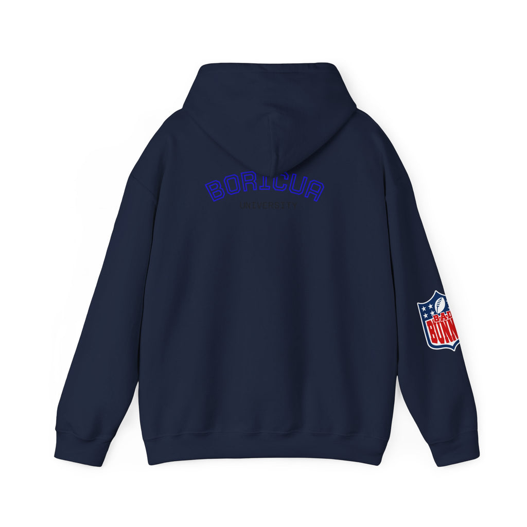 Boricua University Hoodie, Casual Sweatshirt, Unisex Sportswear, Cozy Streetwear, Perfect for Gifting