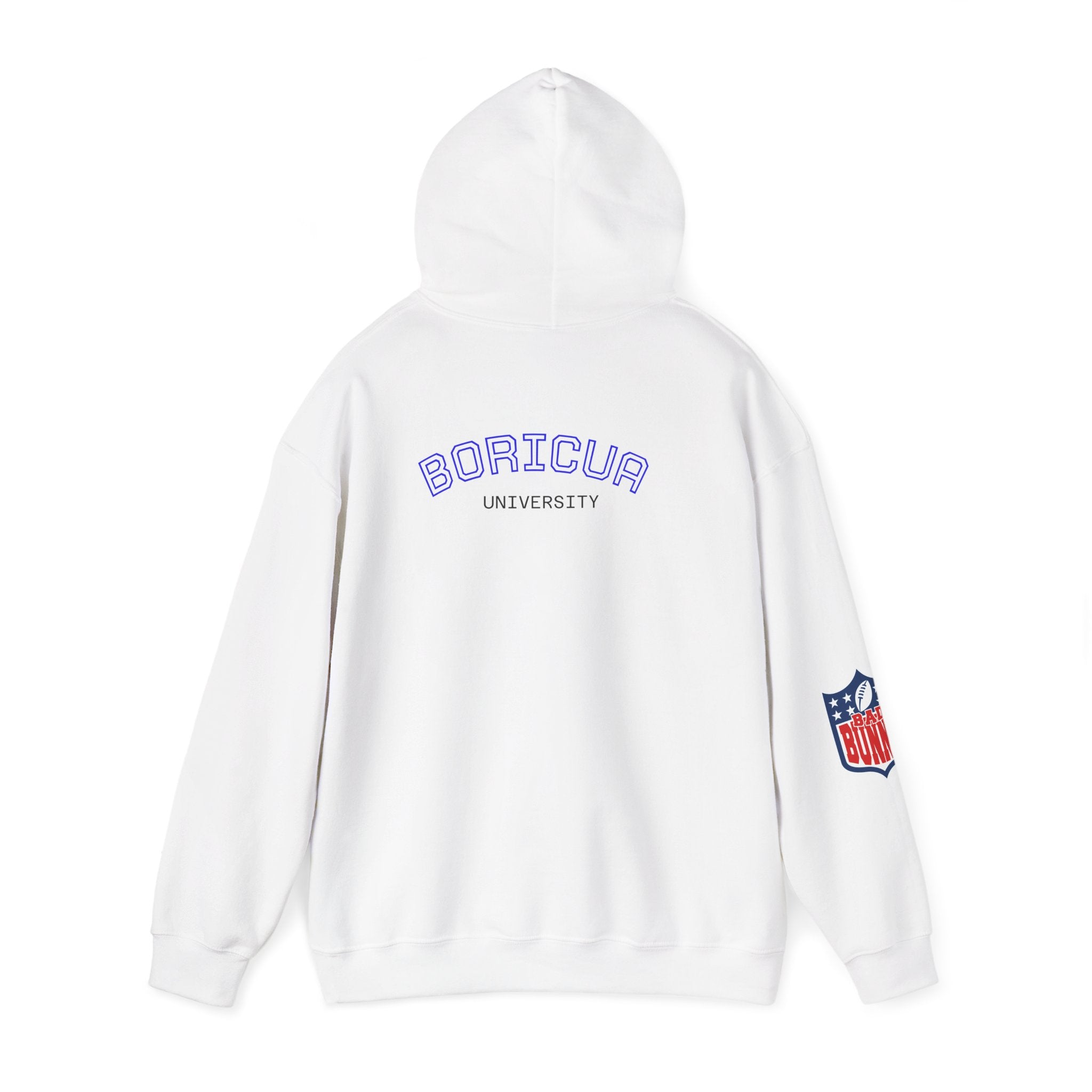 Boricua University Hoodie, Casual Sweatshirt, Unisex Sportswear, Cozy Streetwear, Perfect for Gifting