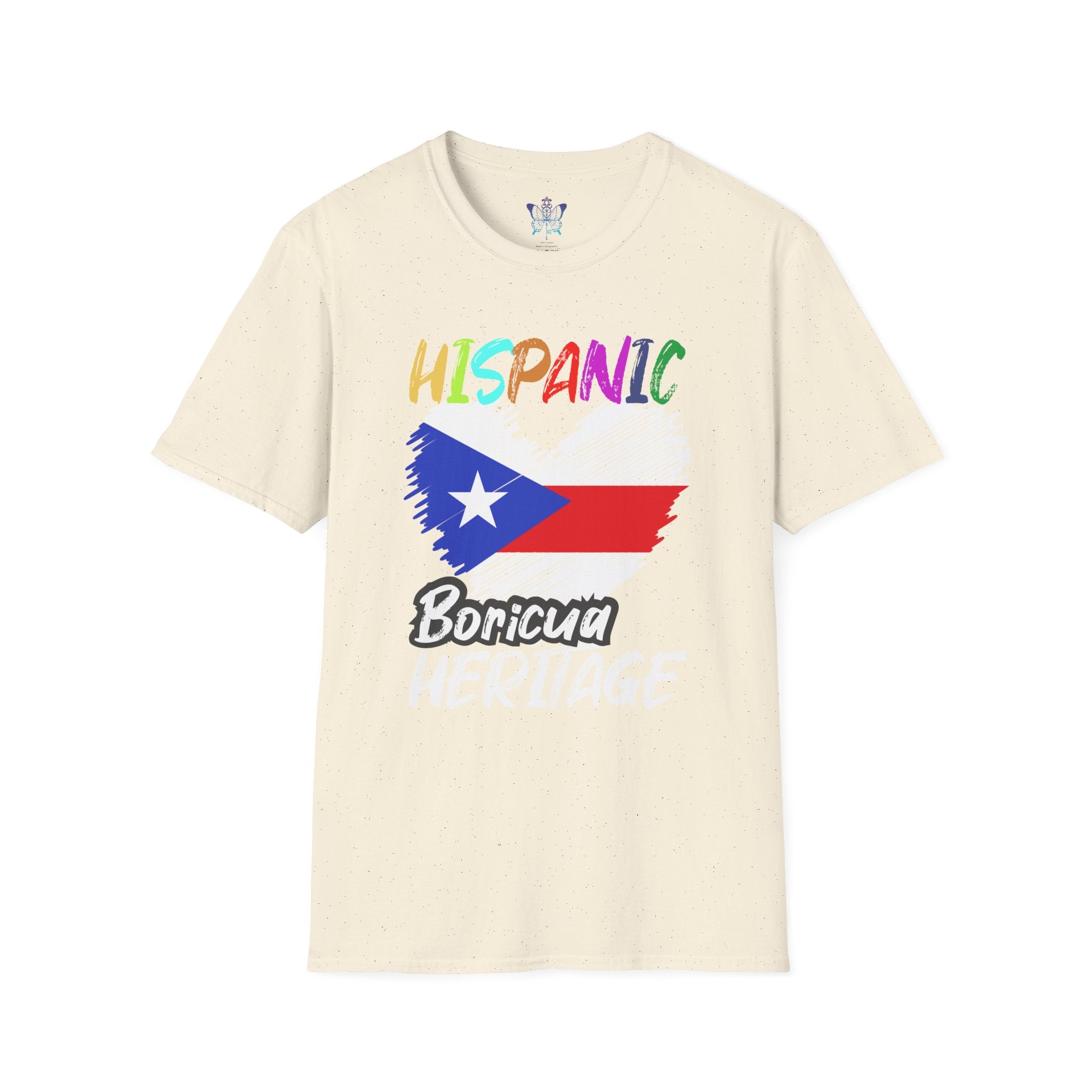 Hispanic Pride Unisex T-Shirt | Softstyle Tee for Celebrations, Cultural Events, Gifts, Birthdays, and Casual Wear