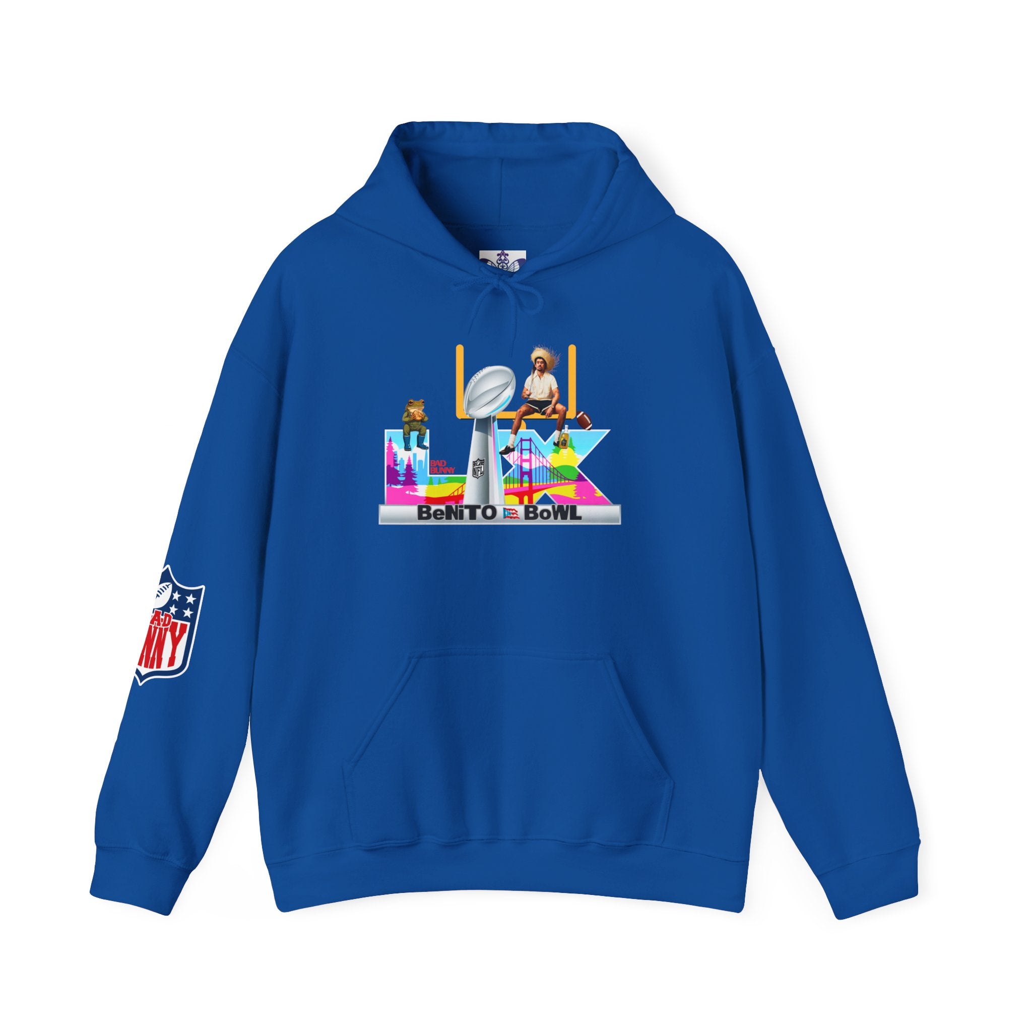 Boricua University Hoodie, Casual Sweatshirt, Unisex Sportswear, Cozy Streetwear, Perfect for Gifting