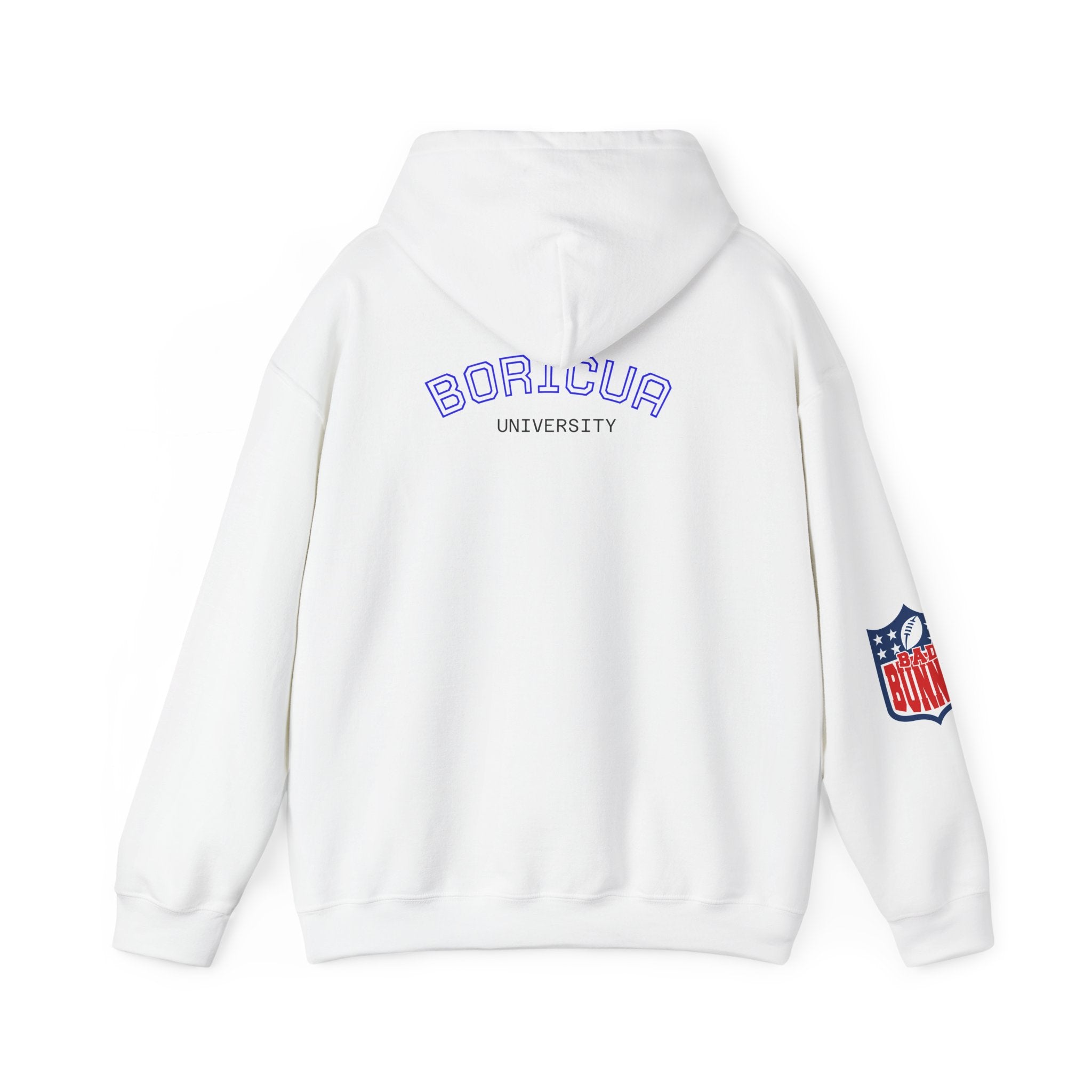 Boricua University Hoodie, Casual Sweatshirt, Unisex Sportswear, Cozy Streetwear, Perfect for Gifting