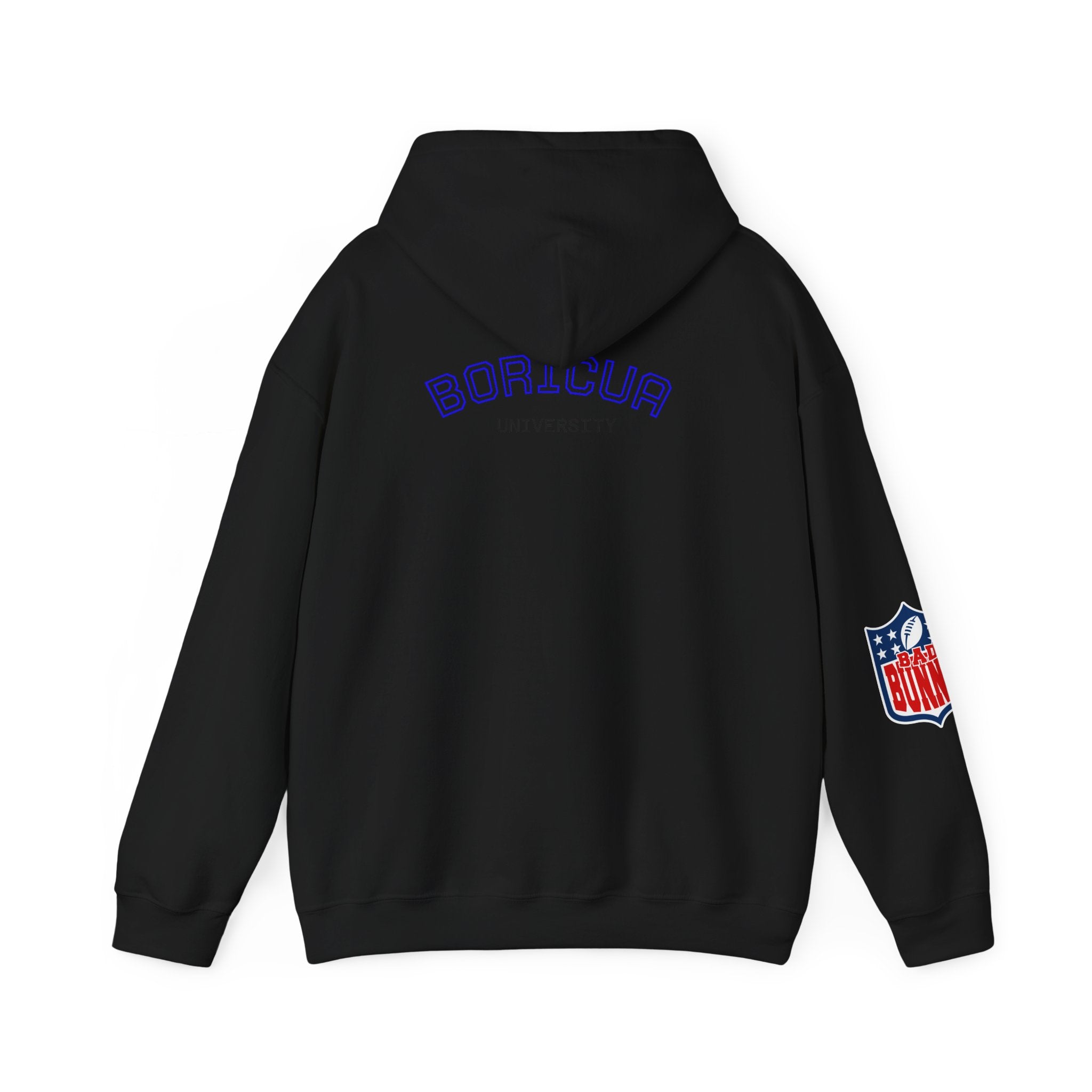 Boricua University Hoodie, Casual Sweatshirt, Unisex Sportswear, Cozy Streetwear, Perfect for Gifting
