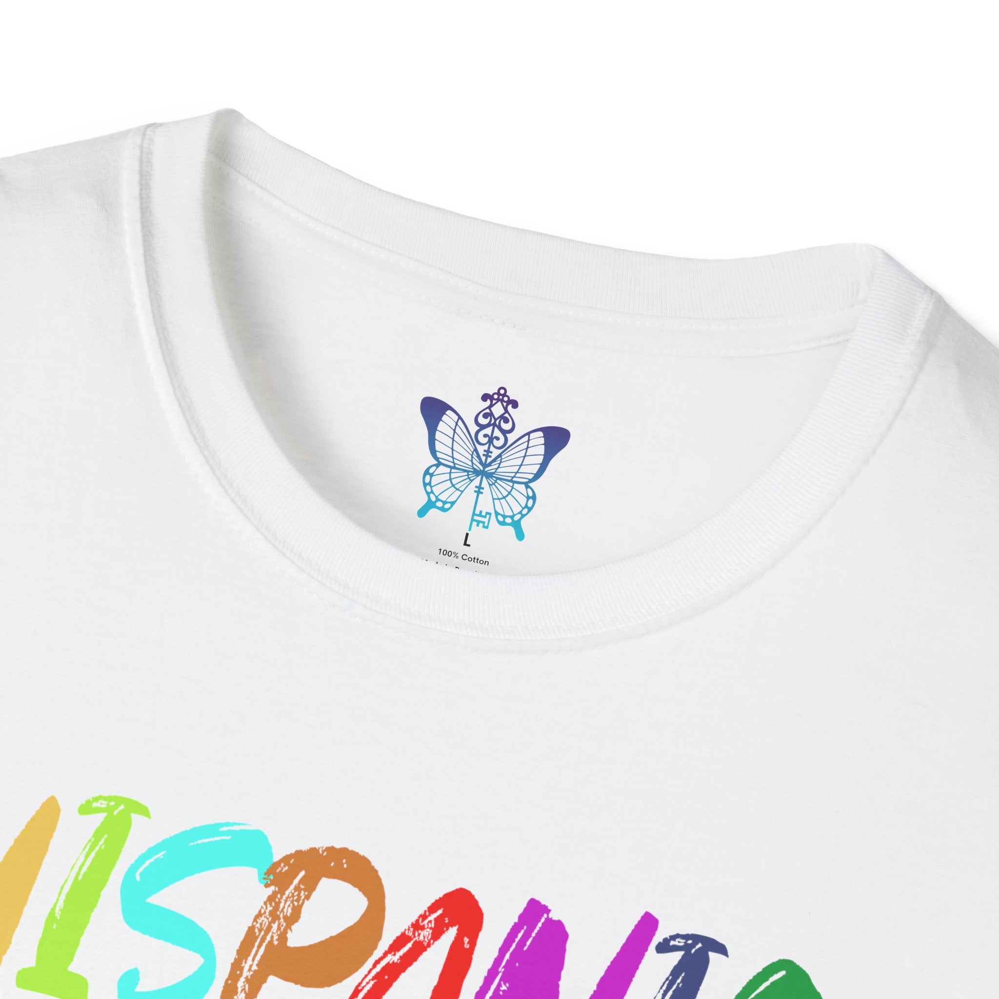 Hispanic Pride Unisex T-Shirt | Softstyle Tee for Celebrations, Cultural Events, Gifts, Birthdays, and Casual Wear