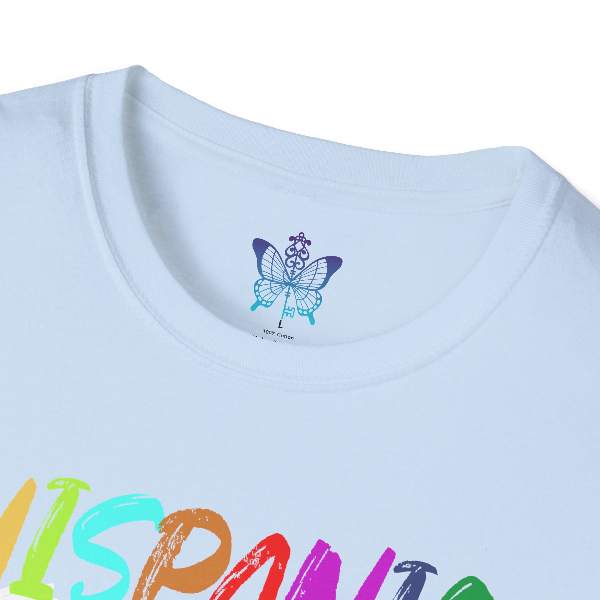 Hispanic Pride Unisex T-Shirt | Softstyle Tee for Celebrations, Cultural Events, Gifts, Birthdays, and Casual Wear
