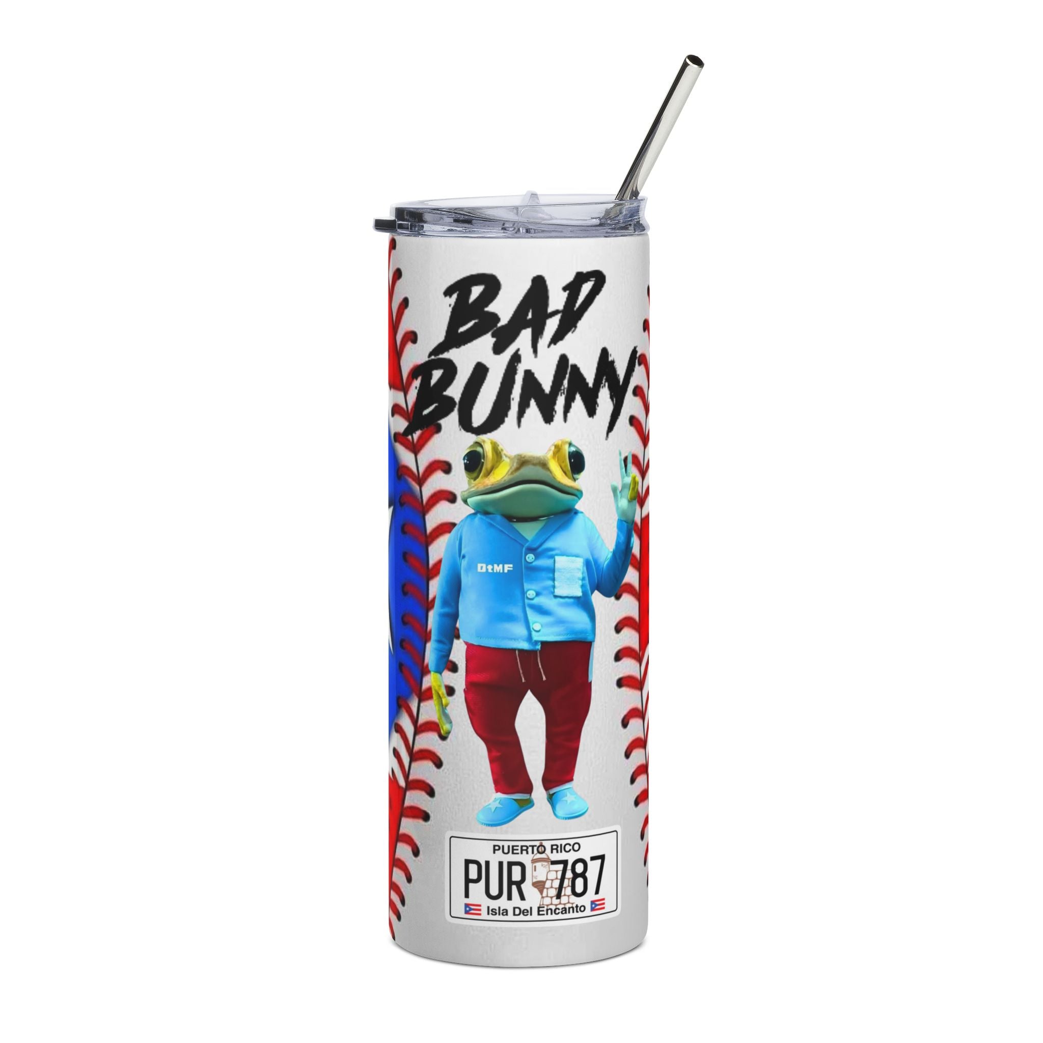 Tumbler, 20oz Stainless Steel, Baseball Vibe, Travel Mug, Gift for Fans, Summer Drinkware, Party Accessory
