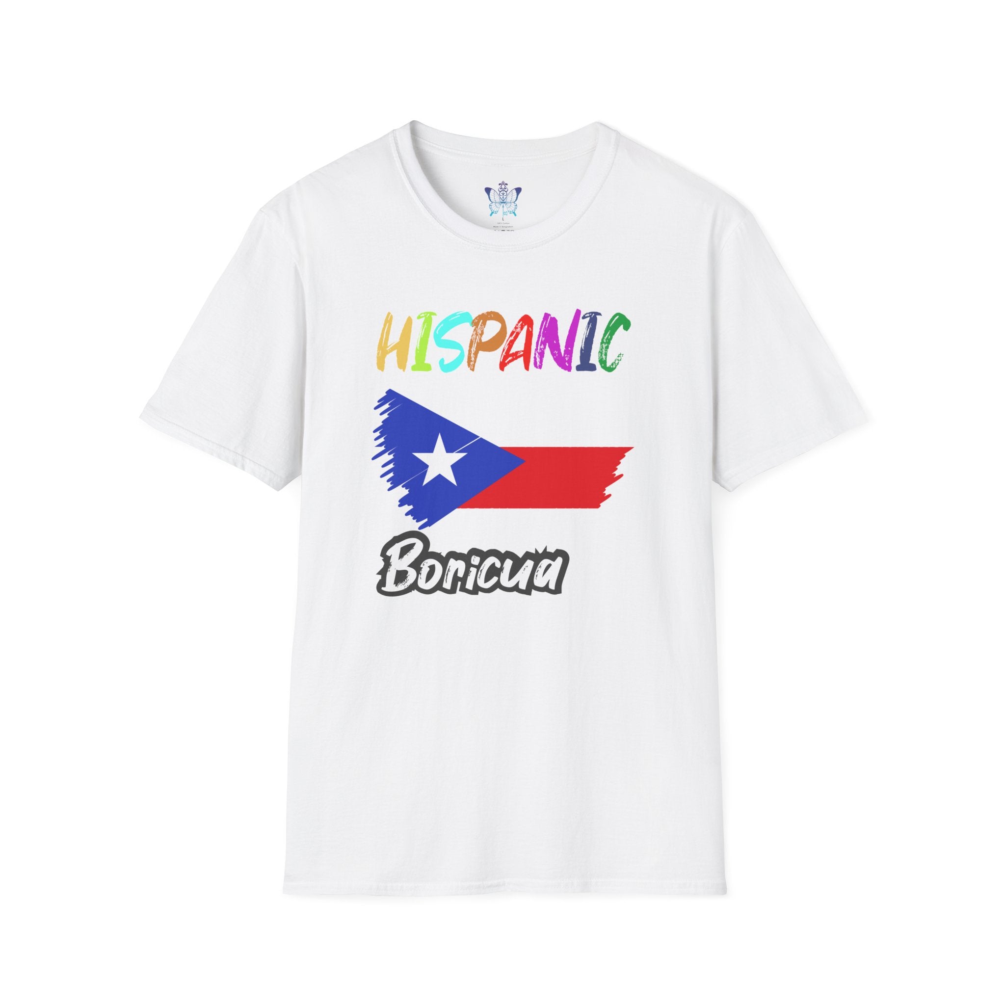 Hispanic Pride Unisex T-Shirt | Softstyle Tee for Celebrations, Cultural Events, Gifts, Birthdays, and Casual Wear